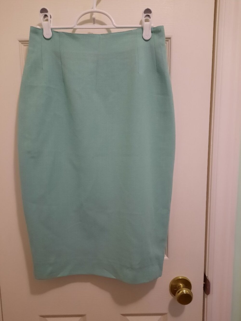 BNW Mint Color Women's Vintage 100% Wool Skirt